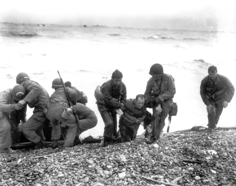 70 years ago on Normandy coastline