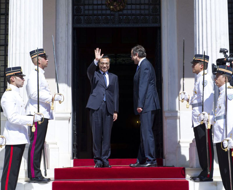 China, Greek PMs anticipate further win-win co-op