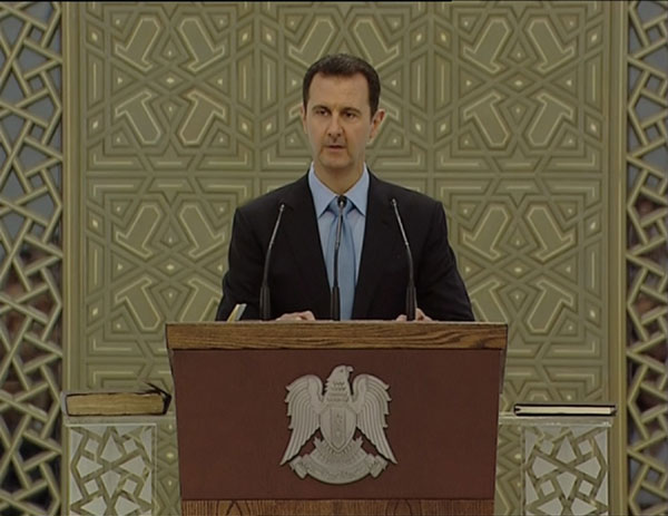Syria's Assad sworn in, vows to keep up fight with terrorism
