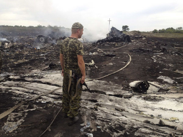 In photos: Malaysia Airlines plane crashes in Ukraine
