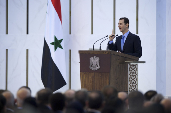 Assad launches new term in stronger position