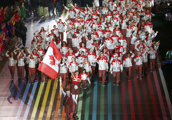 2014 Commonwealth Games open in Scotland