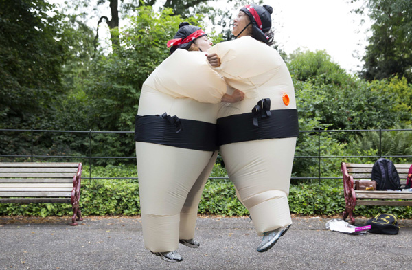 The Sumo Run held in London