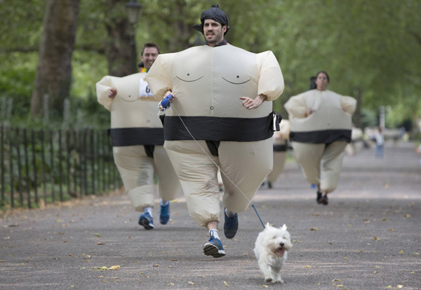 The Sumo Run held in London