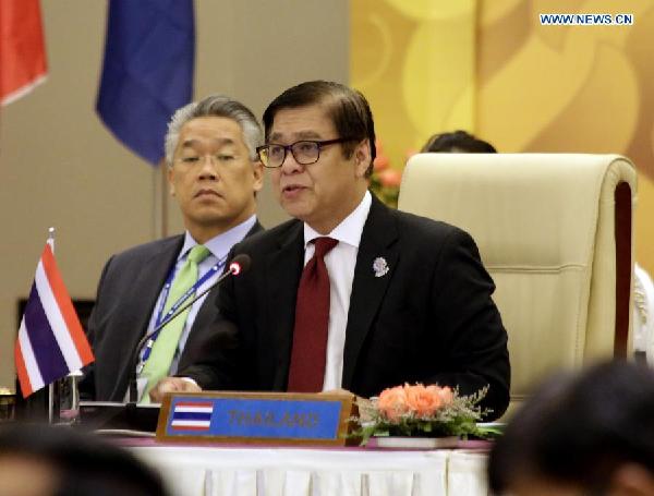 China-ASEAN Ministeral Meeting held in Myanmar