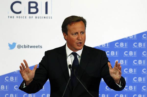 British PM stresses advantages for Scotland to stay in Britain