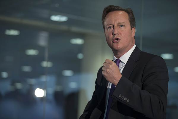British PM says to be 'heartbroken' if Scotland leaves Union