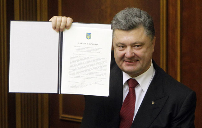 European parliament ratifies EU-Ukraine association agreement