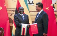 Chinese ambassador elaborates on Mugabe's China visit