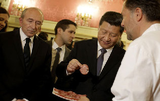 Book of Chinese president debuts at Frankfurt fair