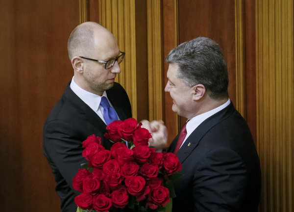 Ukraine elects Yatseniuk as PM