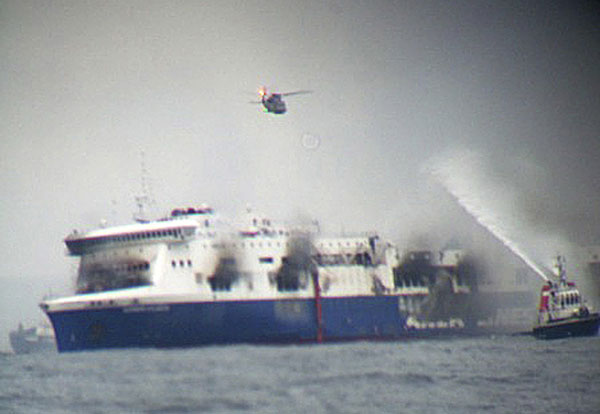 Albania joins in rescue efforts on Italian ferry