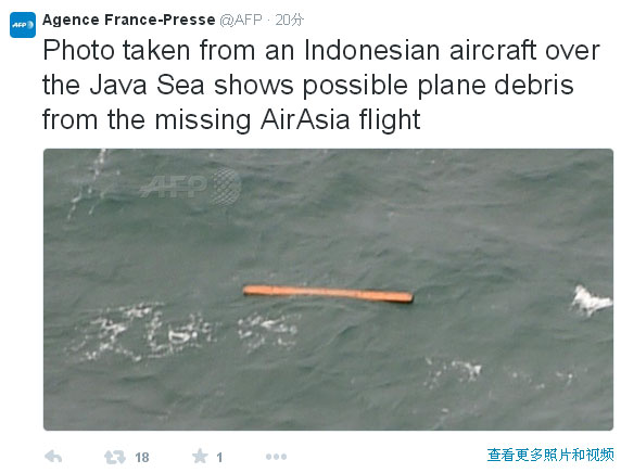 pictures from airasia debris