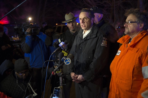 Seven dead as commuter train hits car near New York City