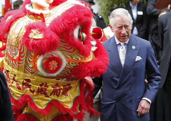 Prince of Wales opens Chinese cultural centre