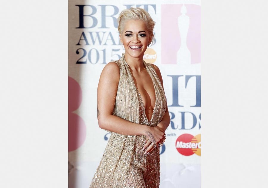 BRIT music awards held in London