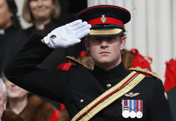 No more soldier prince: UK's Harry to leave army in June