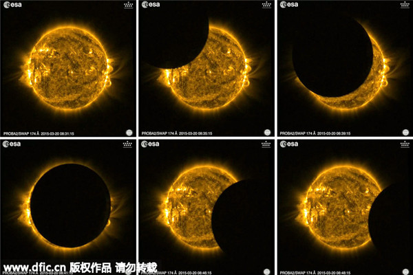 Solar eclipse wows viewers