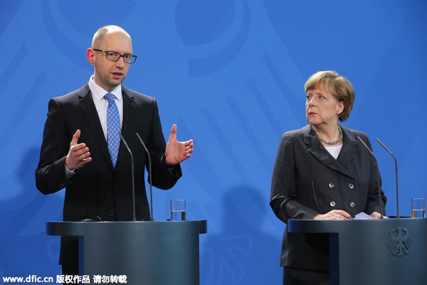 Merkel recognizes Ukraine's reform, pledges further aid