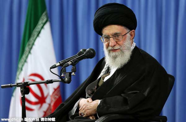 Iran's Khamenei demands all sanctions end when nuclear deal signed