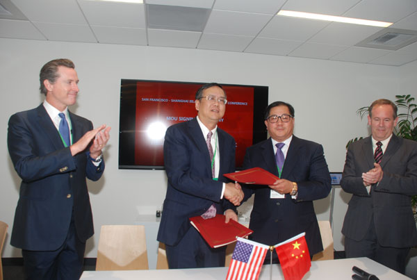 Shanghai, San Francisco boost bilateral investment
