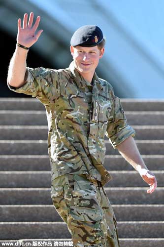 Prince Harry ends monthlong embedment with Australian army