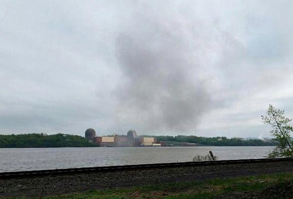 Transformer fire causes shut-down of NYC nuclear reactor