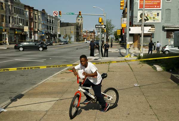 Baltimore records highest monthly murder toll since 1972