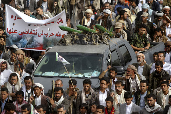 Saudi forces intercept Houthi scud missile