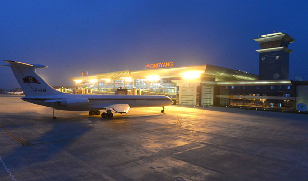 New, modern terminal of Pyongyang Intl Airport put into use