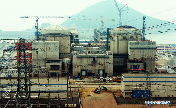 China to become 3rd largest nuclear generating country around 2017