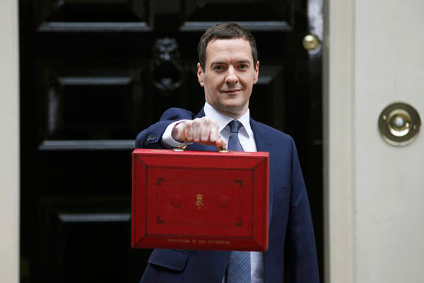 UK's Osborne tightens screws on government spending plans