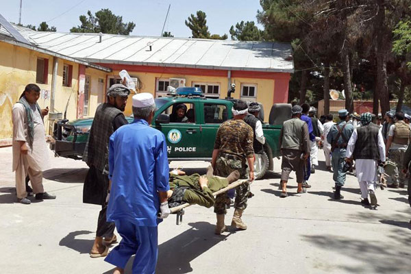 Suicide bomber kills 19 people in north Afghanistan market