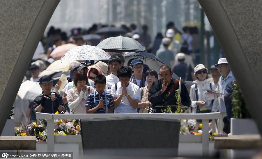 Hiroshima commemorates 70th anniversary of atomic bombing