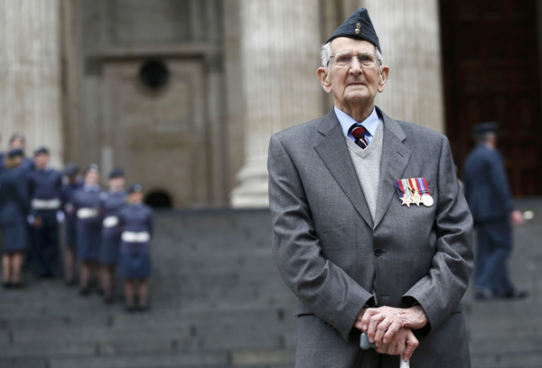 Britain marks 75th anniversary of victory in Battle of Britain