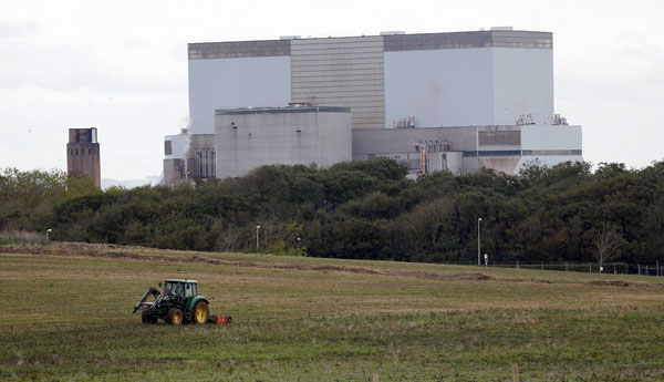 UK's guarantee seen boosting China nuclear energy role