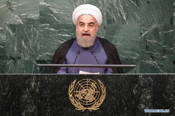 Iranian President Rouhani calls Iran deal victory over war