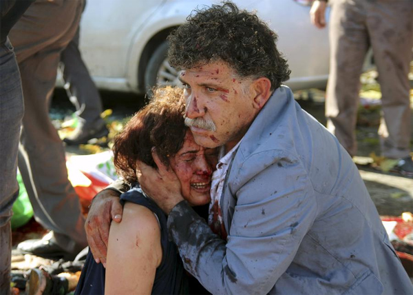Death toll of Turkey's deadly twin blasts rises to 95