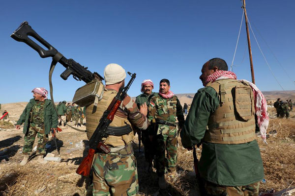Kurdish forces free Sinjar from IS in northern Iraq