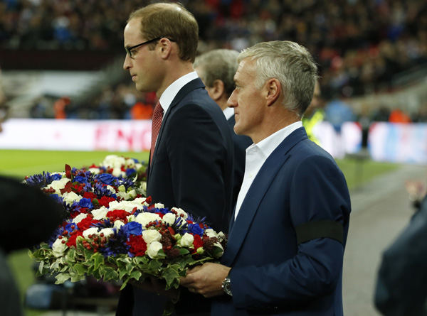 England beat France on night of solidarity at Wembley