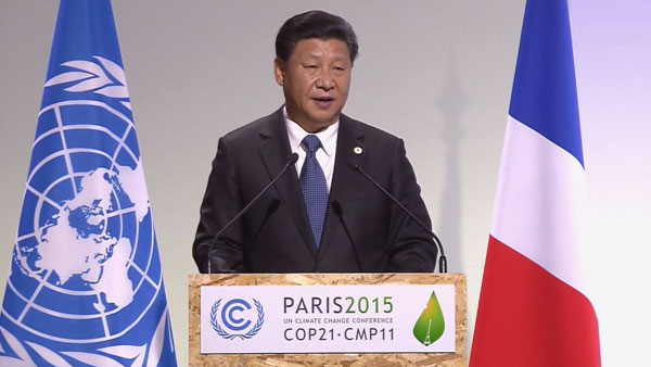 Xi warns against mentality of zero-sum game in climate talks