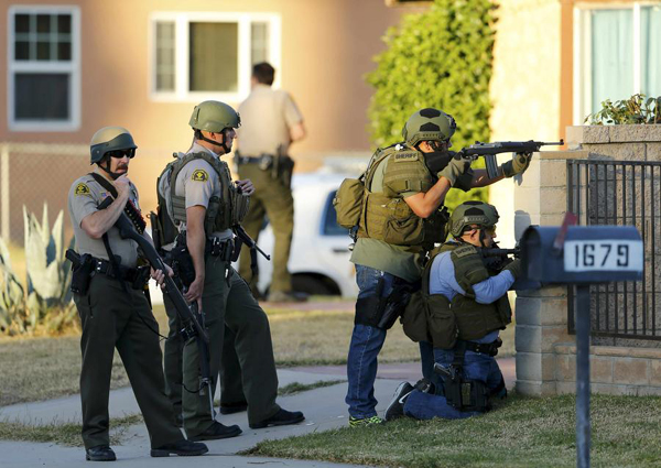 Identities of California rampage attackers confirmed