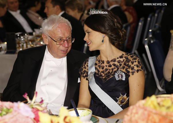 Laureates, Sweden royal members attend traditional Nobel Banquet