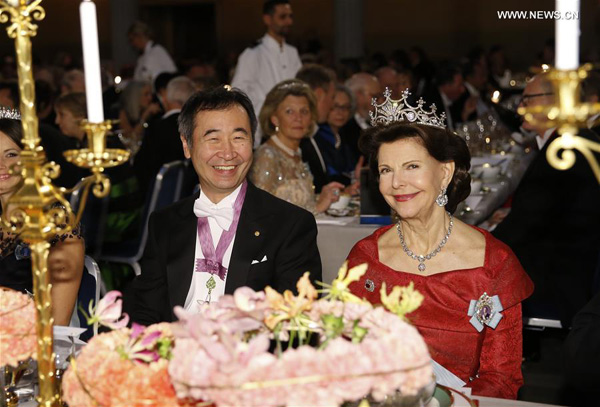 Laureates, Sweden royal members attend traditional Nobel Banquet