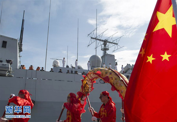 China's Navy warships pay first visit to Timor-Leste