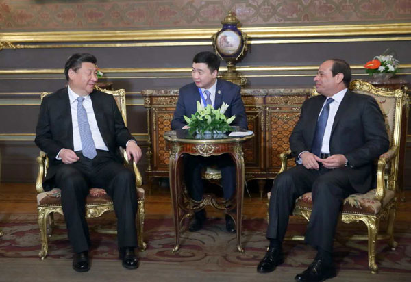 China ready to join Egypt's major projects: Xi