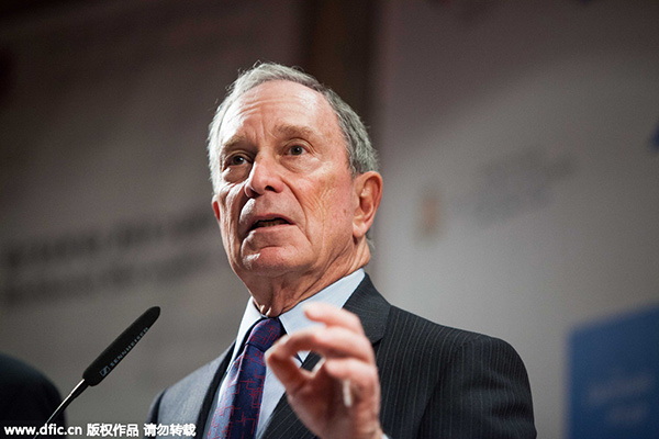 Former NYC Mayor Bloomberg says eyeing 2016 run for president