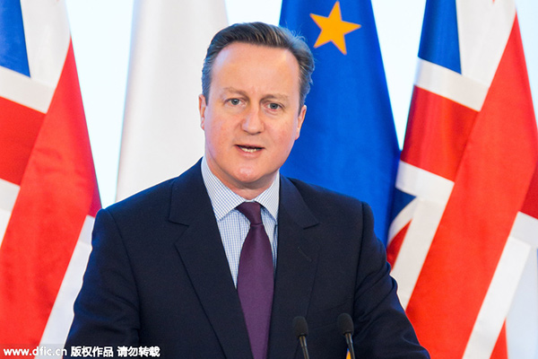 British PM expects even better ties with China in 2016
