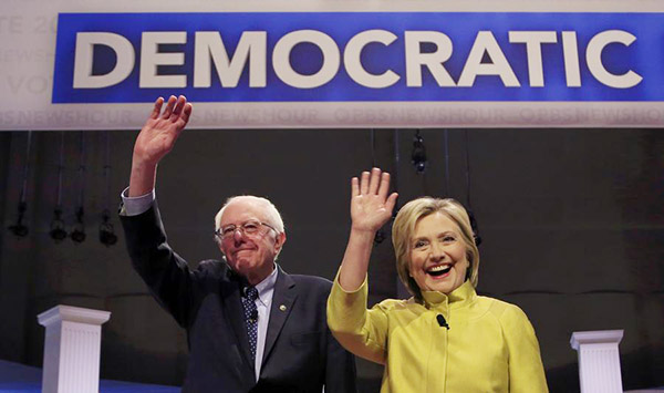 Clinton in debate says Sanders' healthcare promises 'cannot be kept'