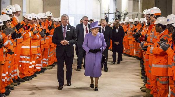 London's newest rail to honor Britain's longest-serving monarch